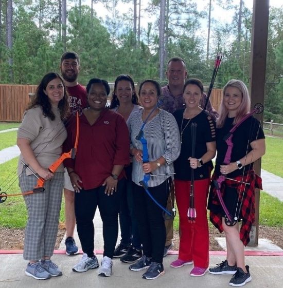 leadership archery activity